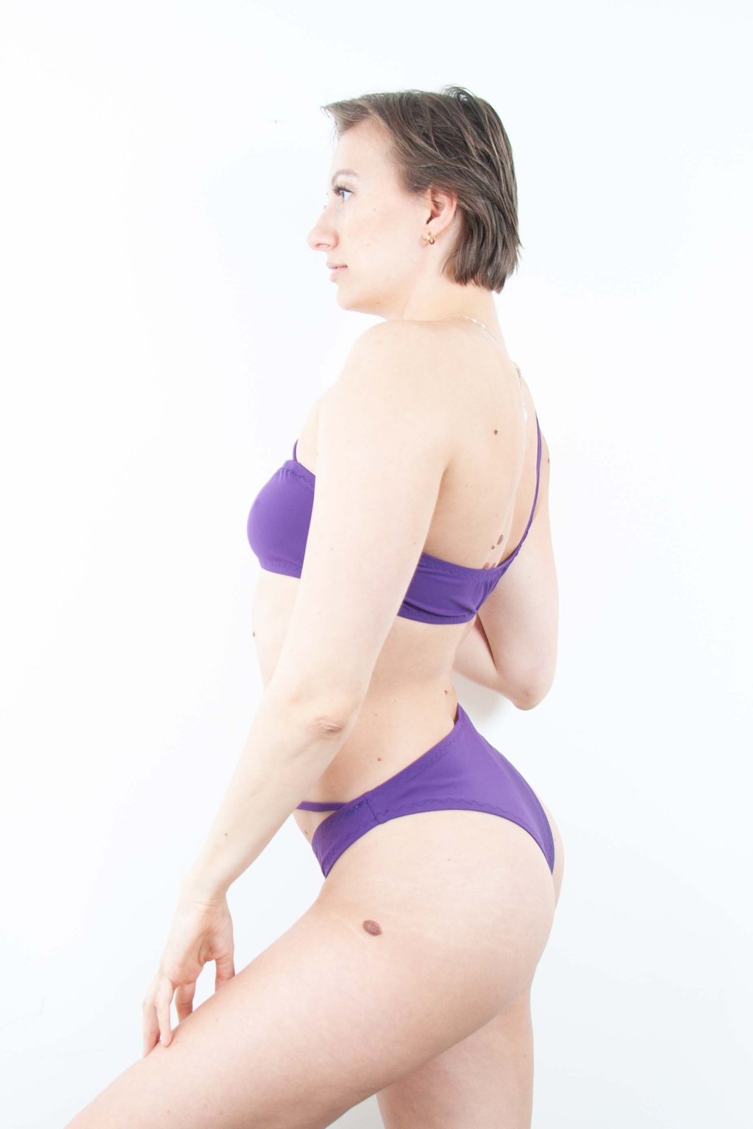 Aurora One Shoulder Top für Poledance - Louspolewearstudios