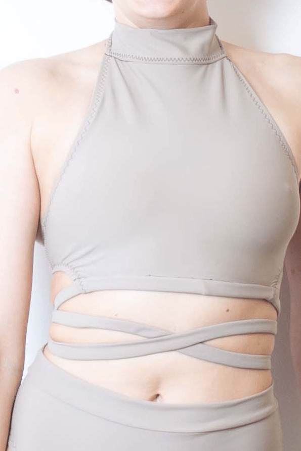 Luna Neckholder Top für Poledance - Louspolewearstudios