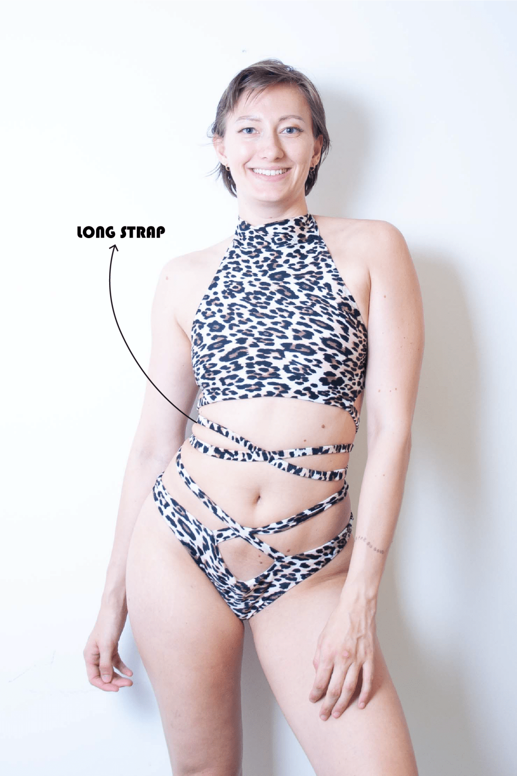 Luna Neckholder Top für Poledance - Louspolewearstudios