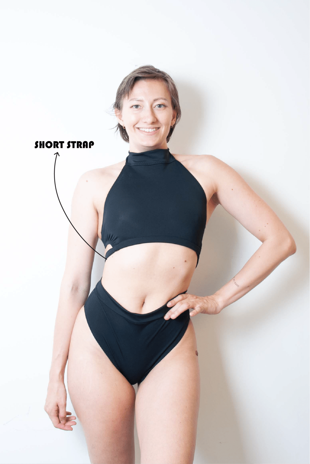 Luna Neckholder Top für Poledance - Louspolewearstudios