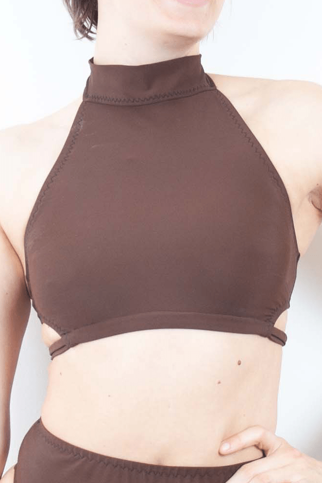 Luna Neckholder Top für Poledance - Louspolewearstudios