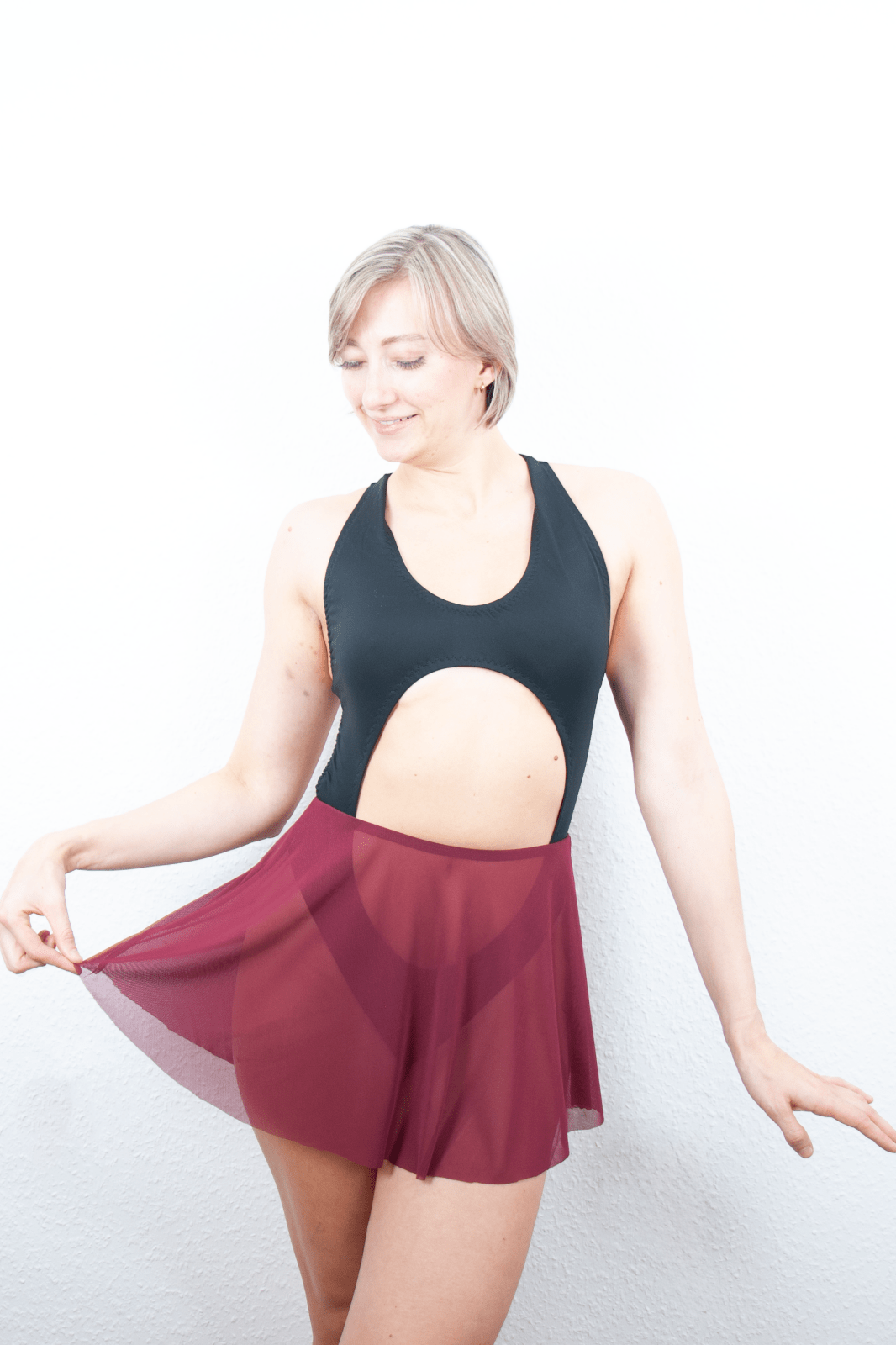 Veloura Mesh Skirt für Poledance - Louspolewearstudios